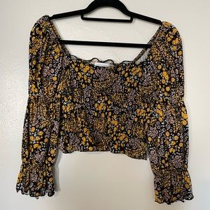 Floral Top Shop Top